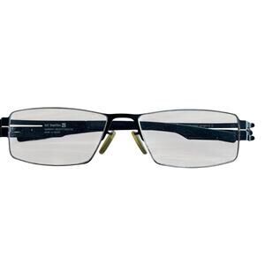 IC Berlin Grigorij P Eyeglasses FRAMES Only Gloss Black 54[]17-135 Germany K234
